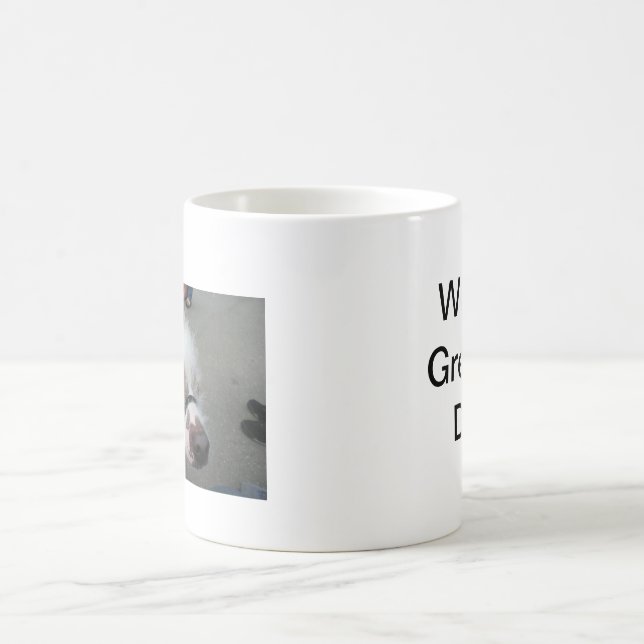 Caneca feliz do dia dos pais (Centro)