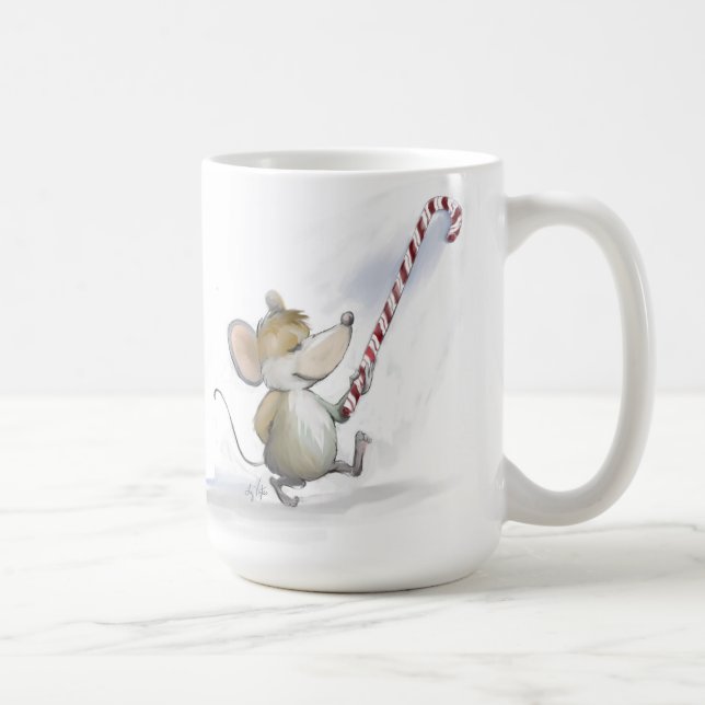 Caneca Feliz do mouse Moe (Direita)