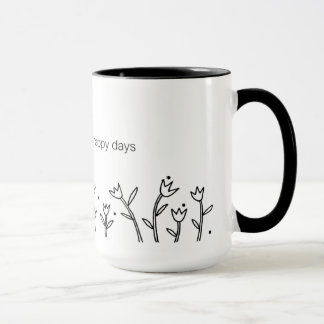 Caneca feliz dos dias - Sarah Fielke BOM 2016