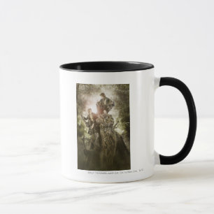 Caneca Feliz e Peregrin em Treebeard