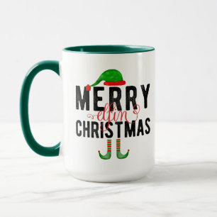 Caneca Feliz Elfin Natal