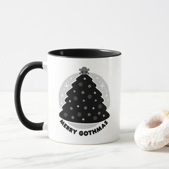 Caneca Feliz Gothmas (Com Donut)