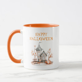 Caneca Feliz Halloween, Casa Assombrada