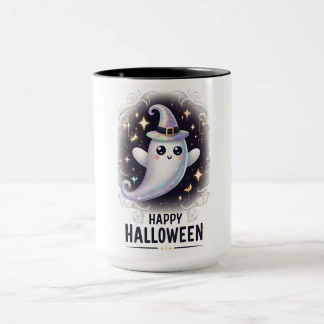 Caneca Feliz Halloween Ghost (Centro)