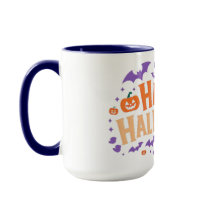Feliz Halloween Mug: Novo Modelo Festivo