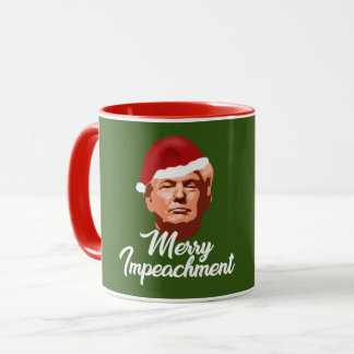 CANECA FELIZ IMPEDIMENTO, TRUMP SANTA HAT GIFT