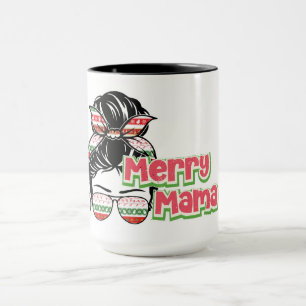 Caneca Feliz Mama Natal