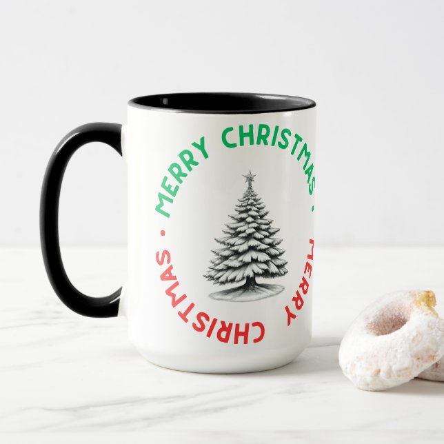 Caneca Feliz Natal (Com Donut)