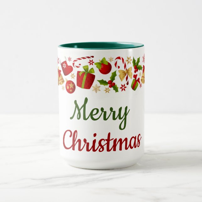 Caneca Feliz Natal (Centro)