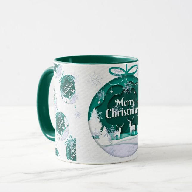 Caneca Feliz Natal (Frente Esquerda)