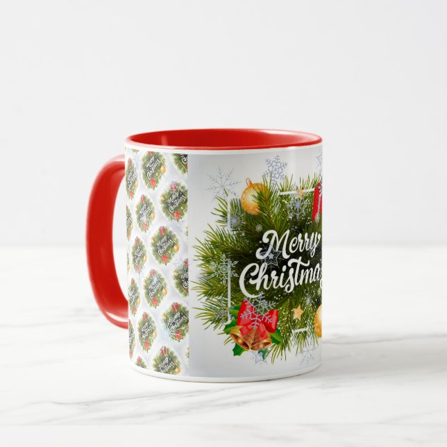 Caneca Feliz Natal (Frente Esquerda)