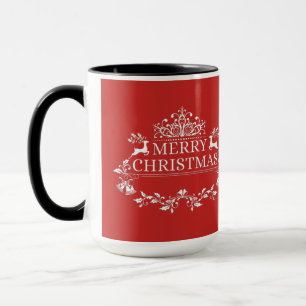 Caneca Feliz Natal 2 Tone Mug Red