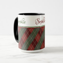Feliz Natal Arygle Mug