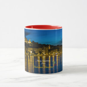 Caneca Feliz Natal de Budapeste, Hungria,