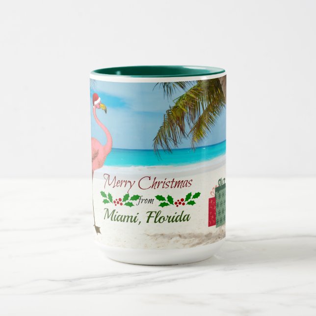 Caneca Feliz Natal de Miami, FL (Centro)