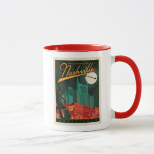 Caneca Feliz Natal de Nashville