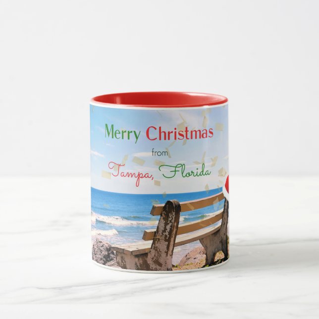 Caneca Feliz Natal de Tampa, FL (Centro)