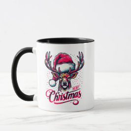 Caneca Feliz Natal Deer