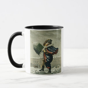 Caneca Feliz Natal e um feliz ano novo em Londres,