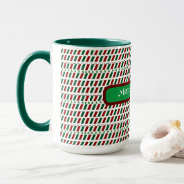 Caneca Feliz Natal Elegante e moderno personalização
