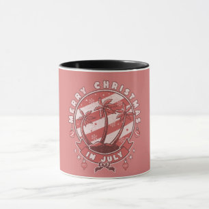 Caneca Feliz Natal em julho