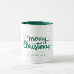 Caneca Feliz Natal - Família Stars Lettering<br><div class="desc">Feliz Natal - Família Stars Lettering</div>