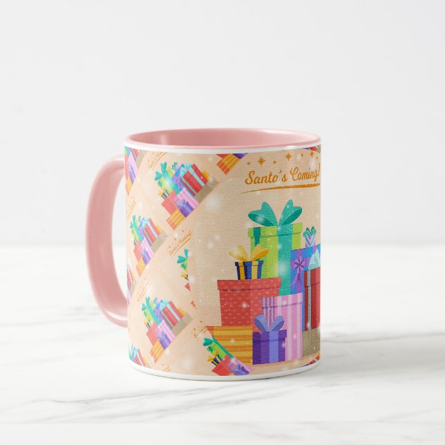 Caneca Feliz Natal Feliz, Gift Mgs (Frente Esquerda)