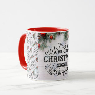 Caneca Feliz Natal Férias