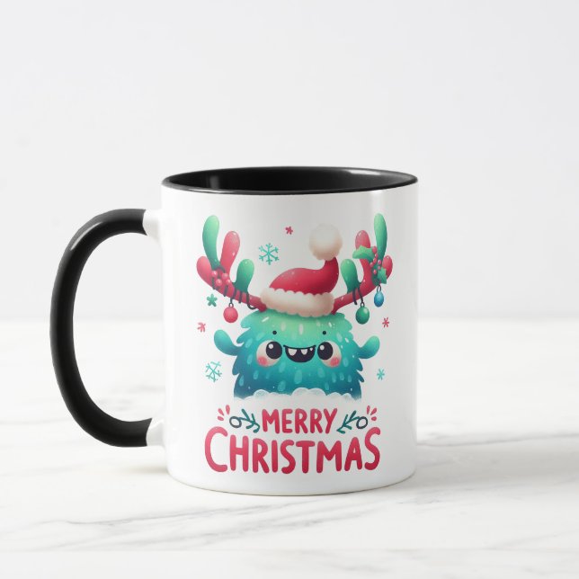 Caneca Feliz Natal Fofo (Esquerda)