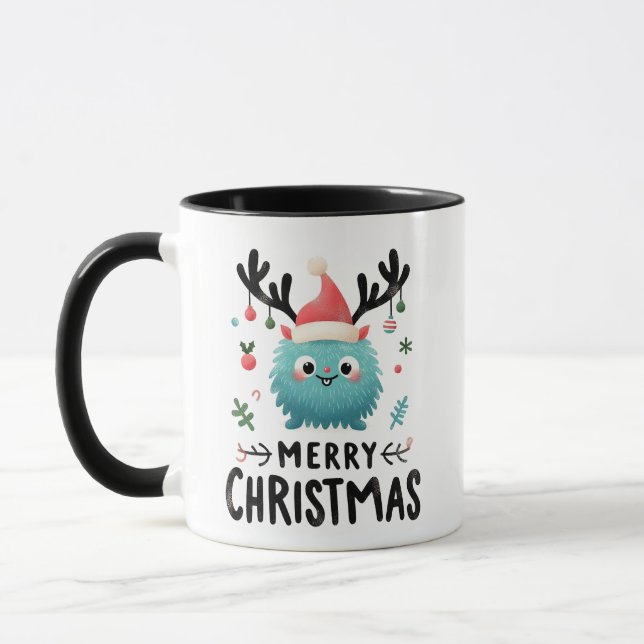 Caneca Feliz Natal Fofo (Esquerda)