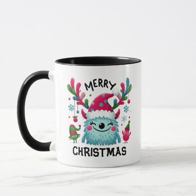 Caneca Feliz Natal Fofo (Esquerda)
