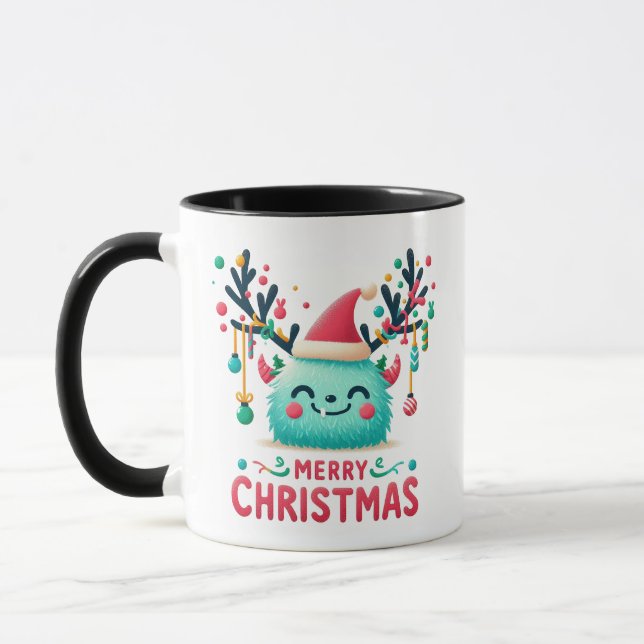 Caneca Feliz Natal Fofo (Esquerda)