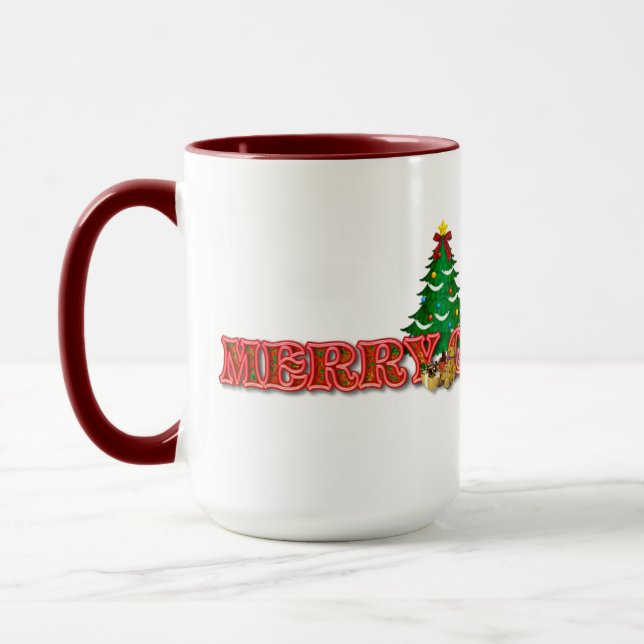 Caneca Feliz Natal Gift Mug (Esquerda)