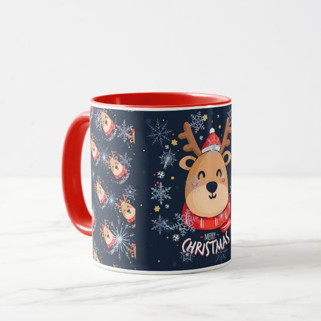 Caneca Feliz Natal Gingerpão (Frente Esquerda)