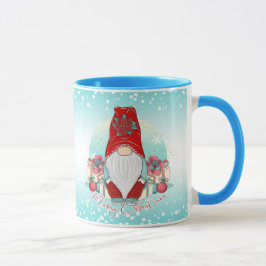 Caneca Feliz Natal Gnomo Mug