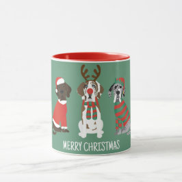 Caneca Feliz Natal - Grande Dane Dogs