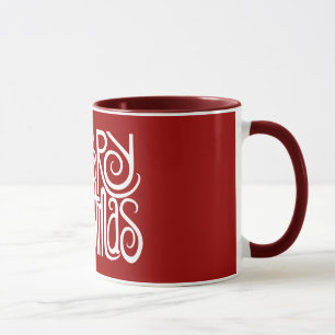 Caneca Feliz Natal - Mug Branco