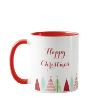 Feliz Natal - Mug de Árvore