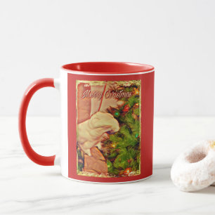 Caneca Feliz Natal Onni o Cockatoo do bebê