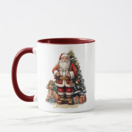Caneca Feliz Natal Papai Noel