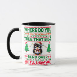 Caneca Feliz Natal Para O Presente Pinguim