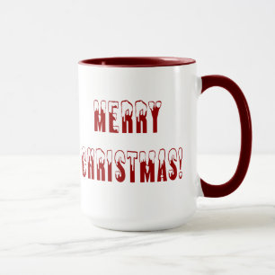 Caneca Feliz Natal Snowcap Fonts