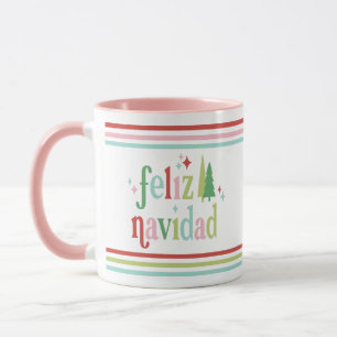 Caneca Feliz Navidad   Natal Retroativo
