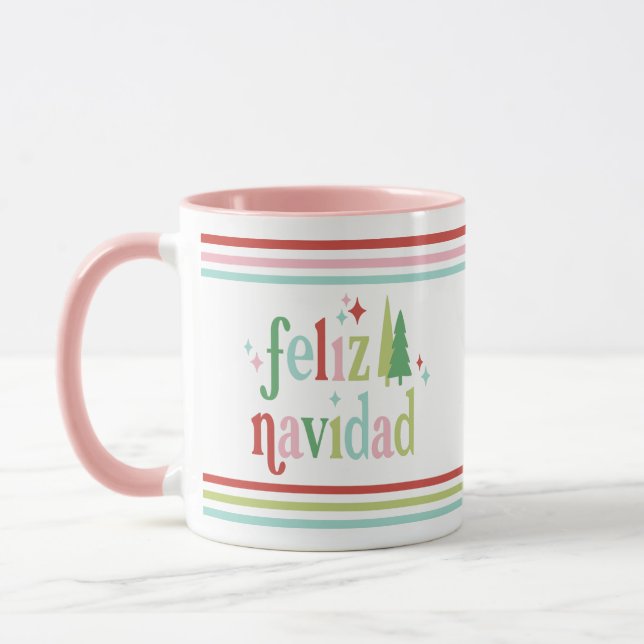 Caneca Feliz Navidad | Natal Retroativo (Esquerda)