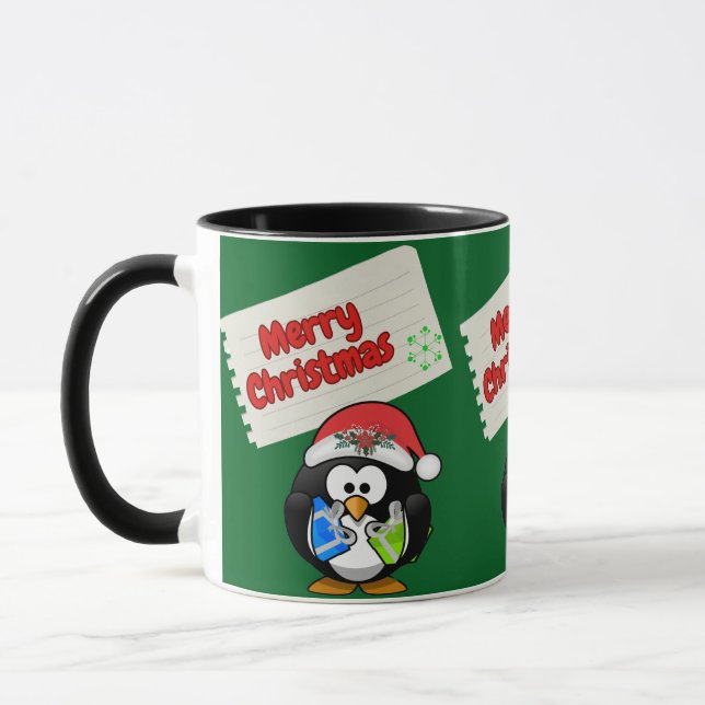 Caneca Feliz Navidad Taza clásica, 11 oz (Esquerda)