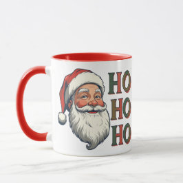 Caneca Feliz Papai noel de Natal