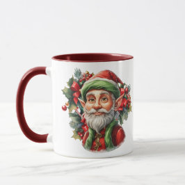 Caneca Feliz Papai noel Elf