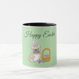 Caneca Feliz Páscoa, cachorro