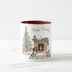Caneca Feliz Pawlidays Design de Cachorro - Springer Span