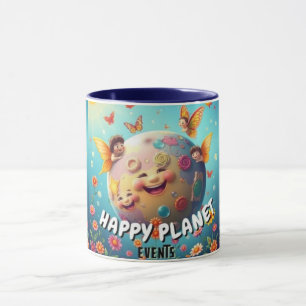 Caneca Feliz Planeta Eventos Mug